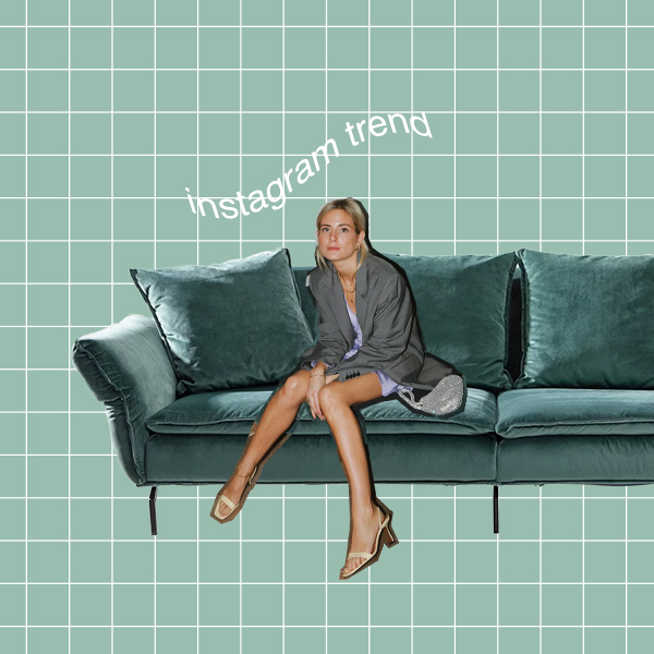 Da li je zelena plišana sofa najpopularniji komad nameštaja na Instagramu?