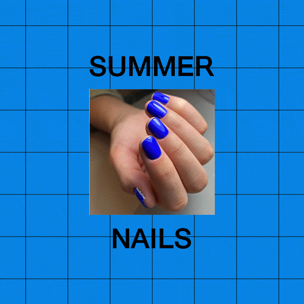 summer nails square i mobile cover