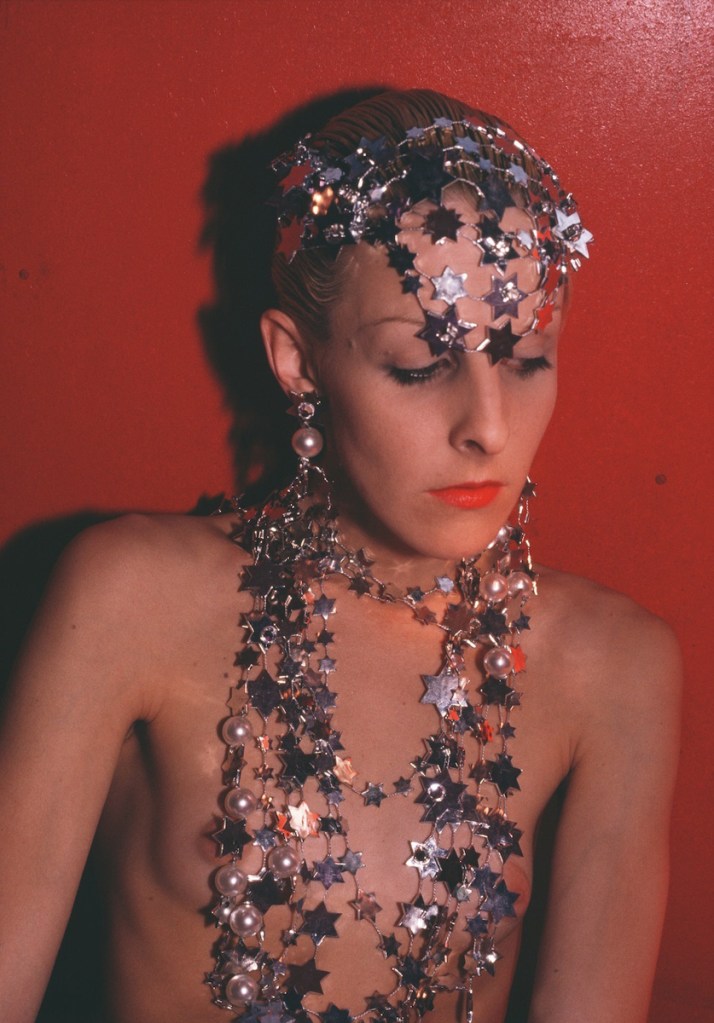 Greer modeling jewelry NYC 1985 copy