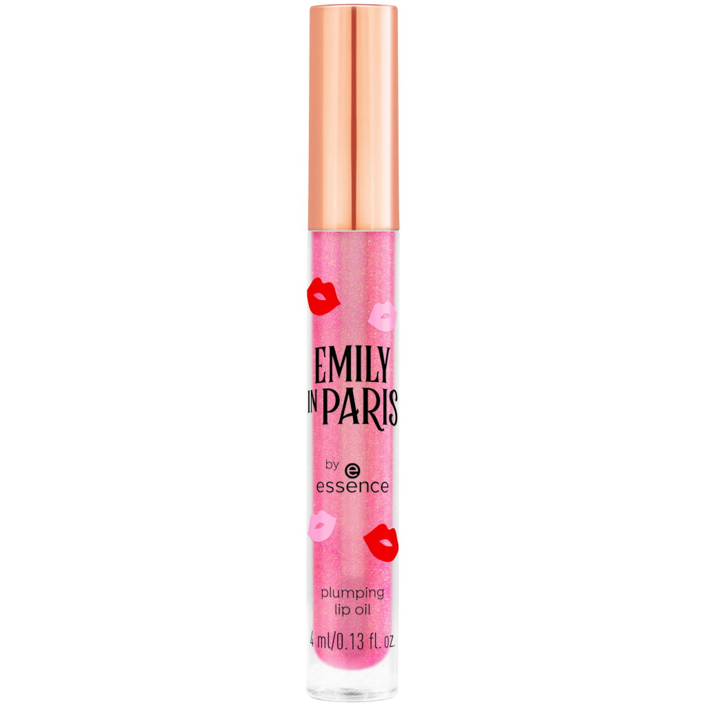 4059729438935 Image Front View Closed943893essence EMILY IN PARIS by essence plumping lip oil 01
