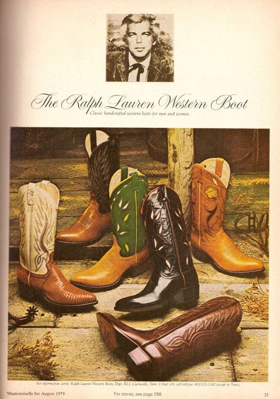 Ralph Lauren kaubojke cizme