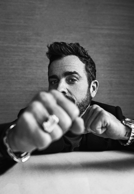 Justin Theroux photographed by Daniel Higgins for Esquire Middle East Fall Winter 2018