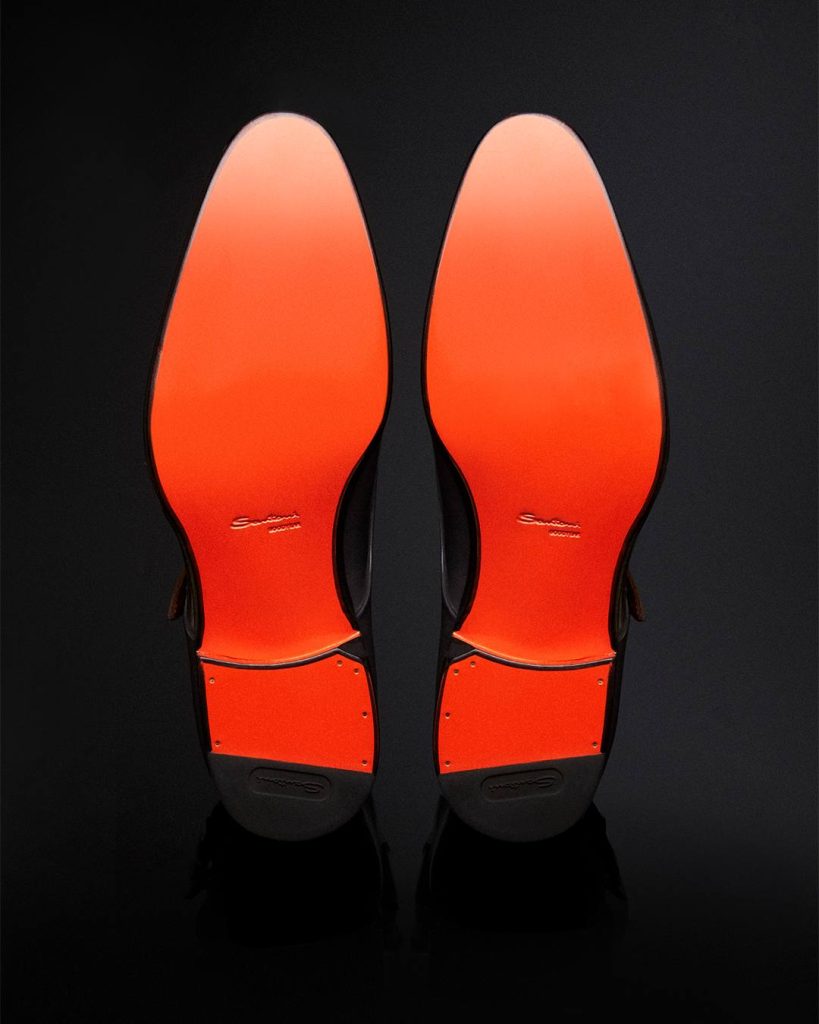 Santoni Carter orange 1