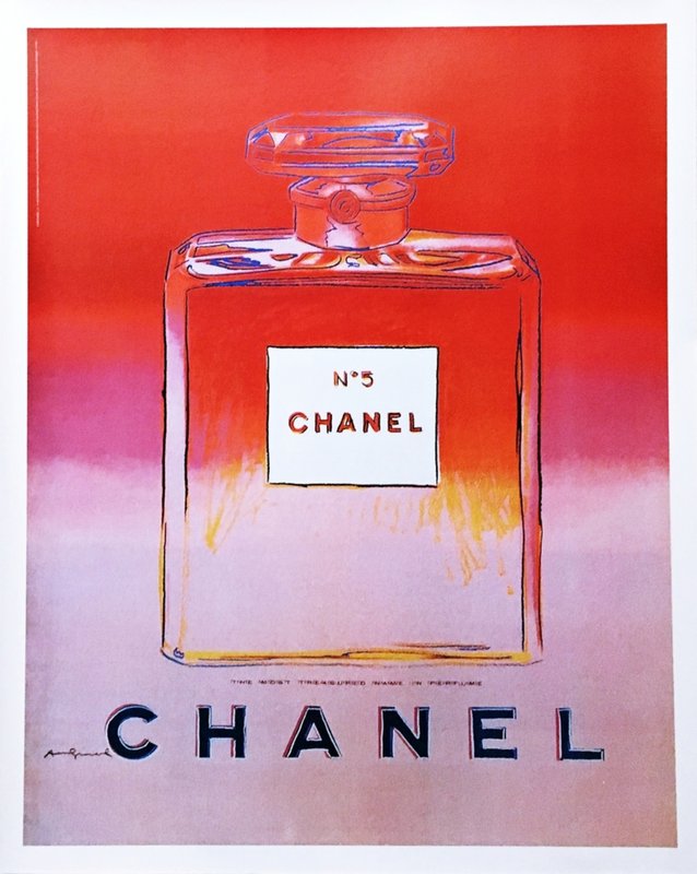 andy warhol chanel no 5