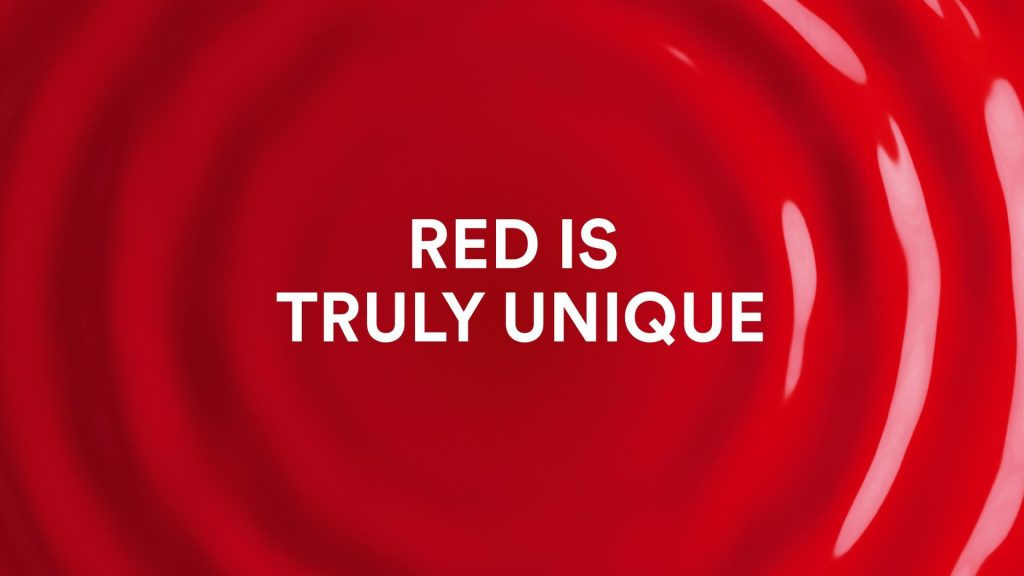 red is truly unique Ora ito