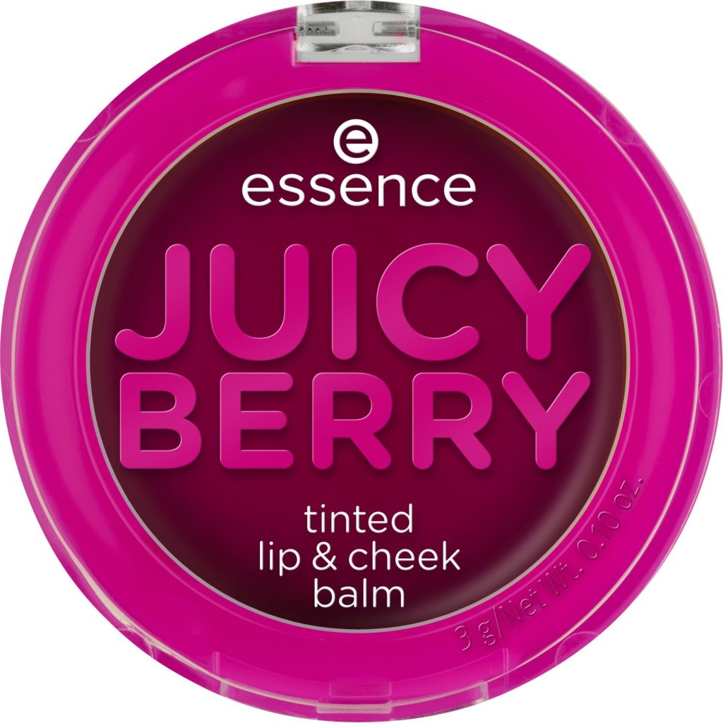 4059729516824 essence JUICY BERRY tinted lip cheek balm D166