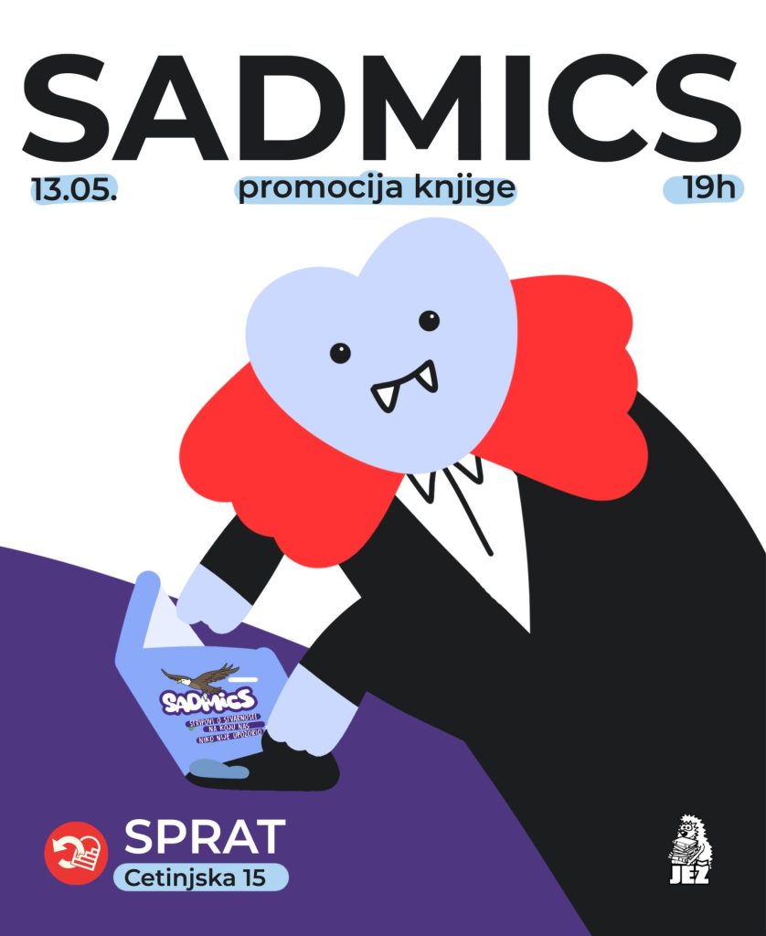 Zavirite u Sadmics knjigu - o stvarnosti na koju nas niko nije upozorio 7 sadmics