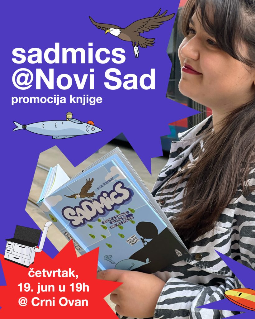 Ne propuštamo: Promocija Sadmics knjige 19. juna u Novom Sadu 7 feedpsd