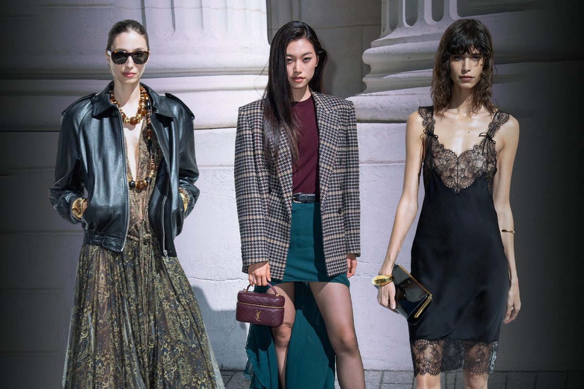 Modne lekcije najbolje obučenih žena na Saint Laurent reviji 1 saint laurent