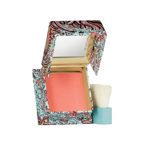 Stavili smo na test najbolja rumenila na +30°C, evo koja su prošla 11 Screenshot 2025 07 02 at 14 15 35 Benefit Cosmetics GALifornia Glitter Travel Size Mini Blush Powder Sunny Golden Pink Face HNAK removebg preview