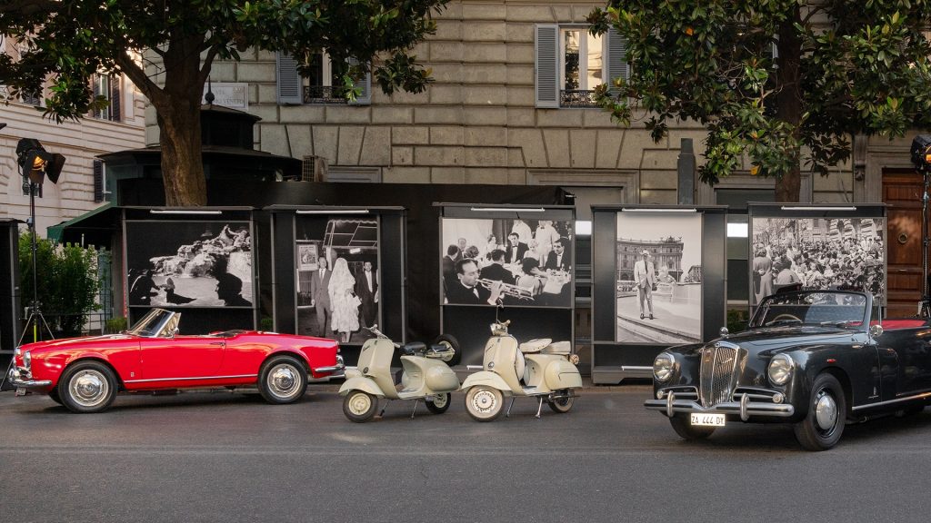 dolce gabbana alta moda roma 2025 welcome party mostra banner