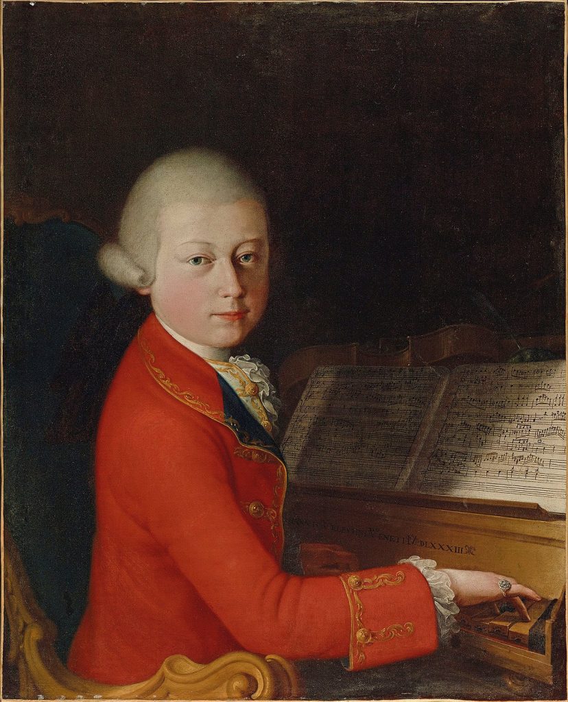 Ima neka tajna veza između muzike i - bakterija 7 Portrait of Wolfgang Amadeus Mozart at the age of 13 in Verona 1770