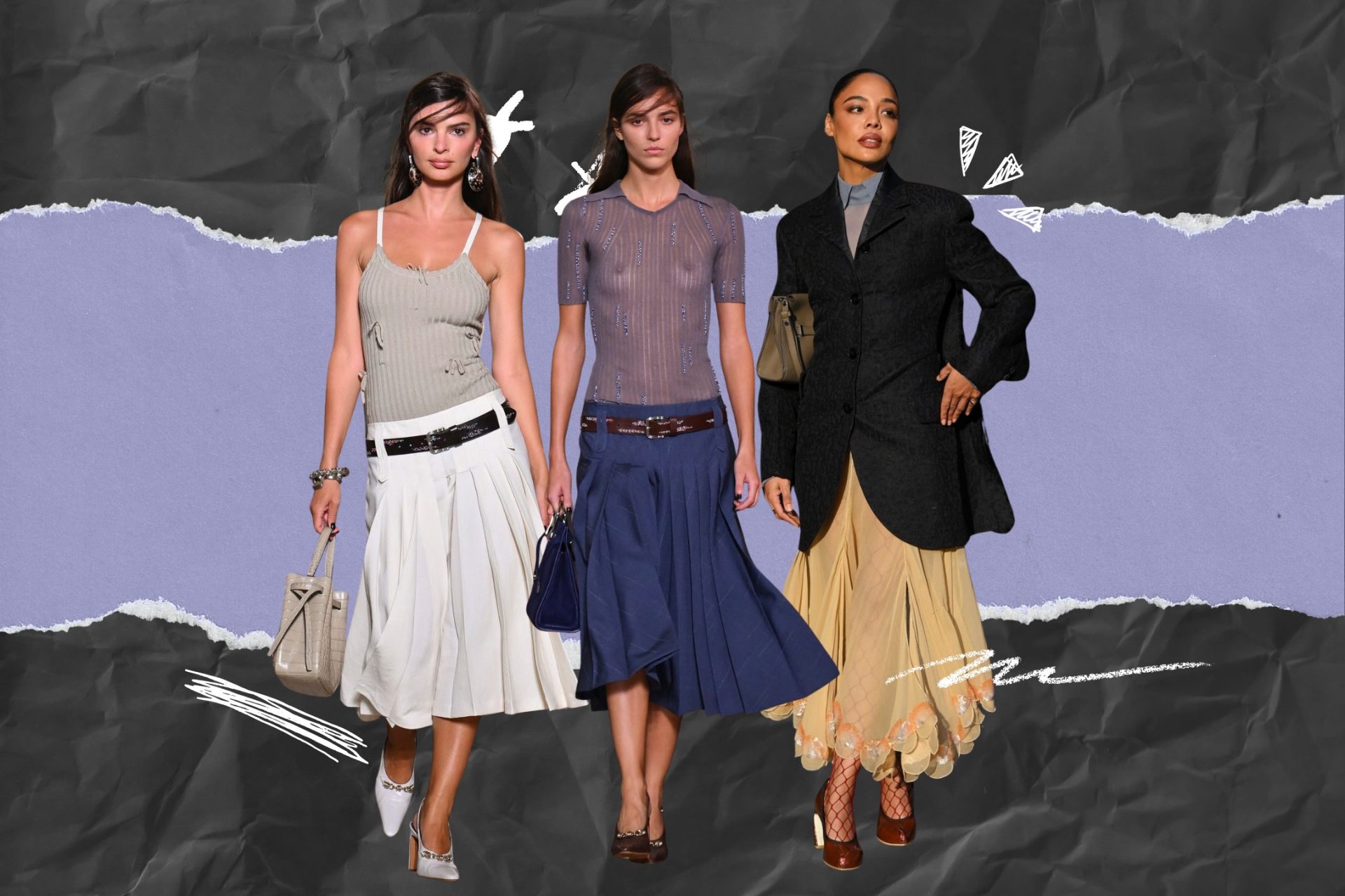 Midi-suknje u fokusu: 5 ideja za stilizaciju sa Tory Burch revije 1 suknje
