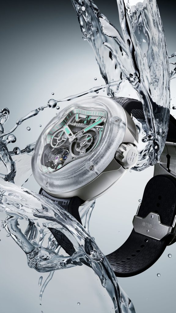 Daniel Arsham x HUBLOT: Nova saradnja inspirisana savršenom geometrijom kapljice 11 HUBLOT MP17 ARSHAM SPLASH 2