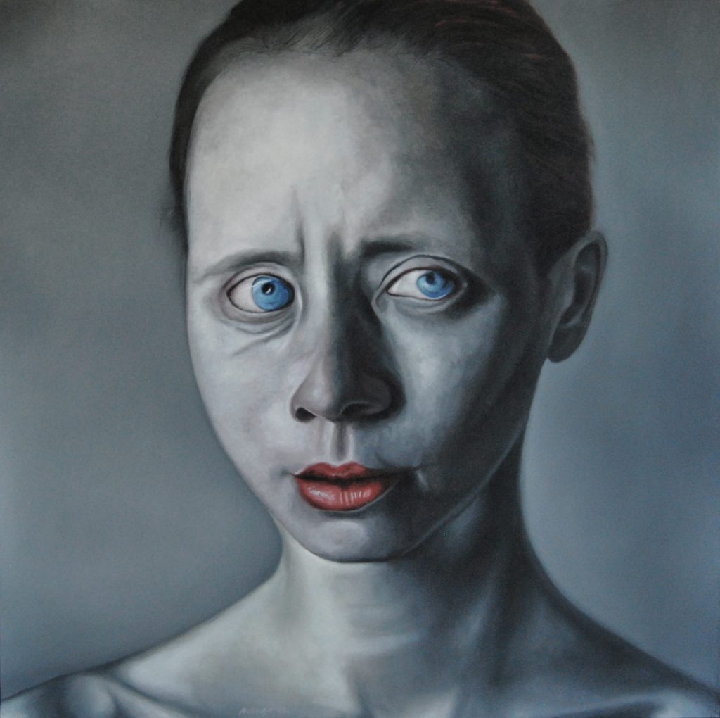 „AI, Make Me Pretty!“ nova izložba Marijana Muškinje 8 9130x130cmulje na platnu