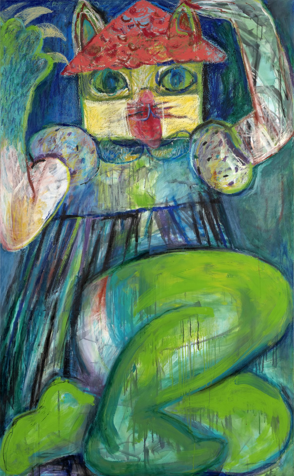 Mijau 2024 ulje na platnu