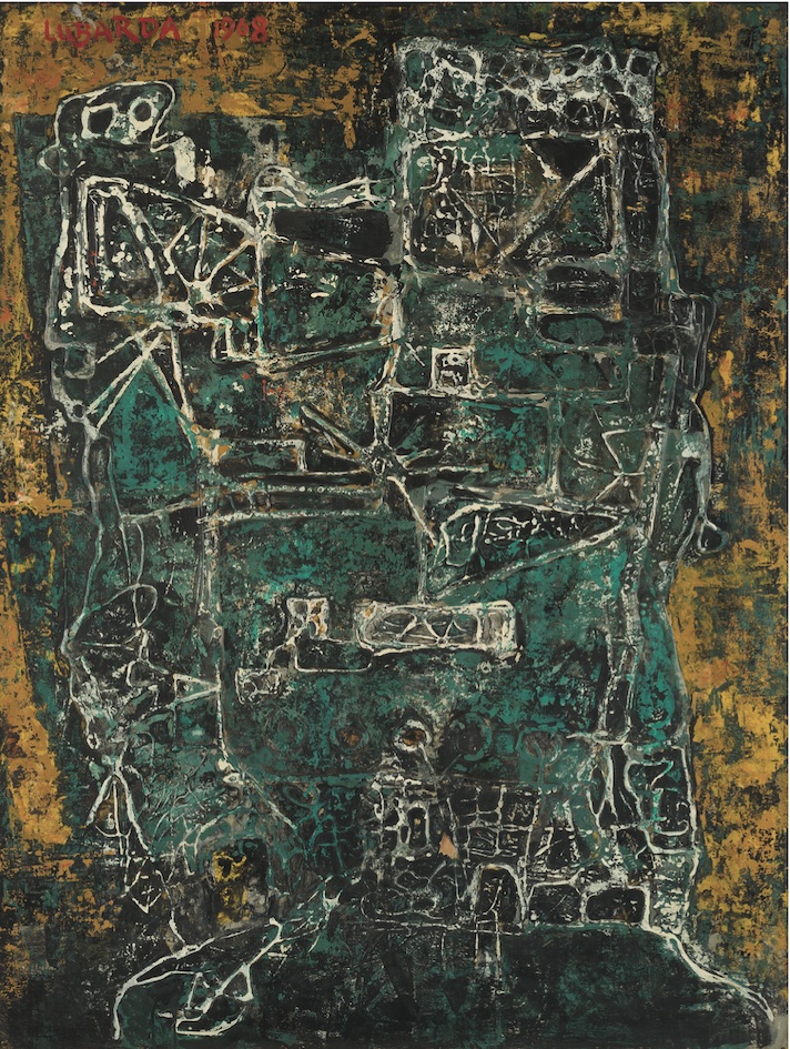 Tri slike Ljube Popovića prvi put pred domaćom publikom 8 Petar Lubarda 22Smederevo 1968