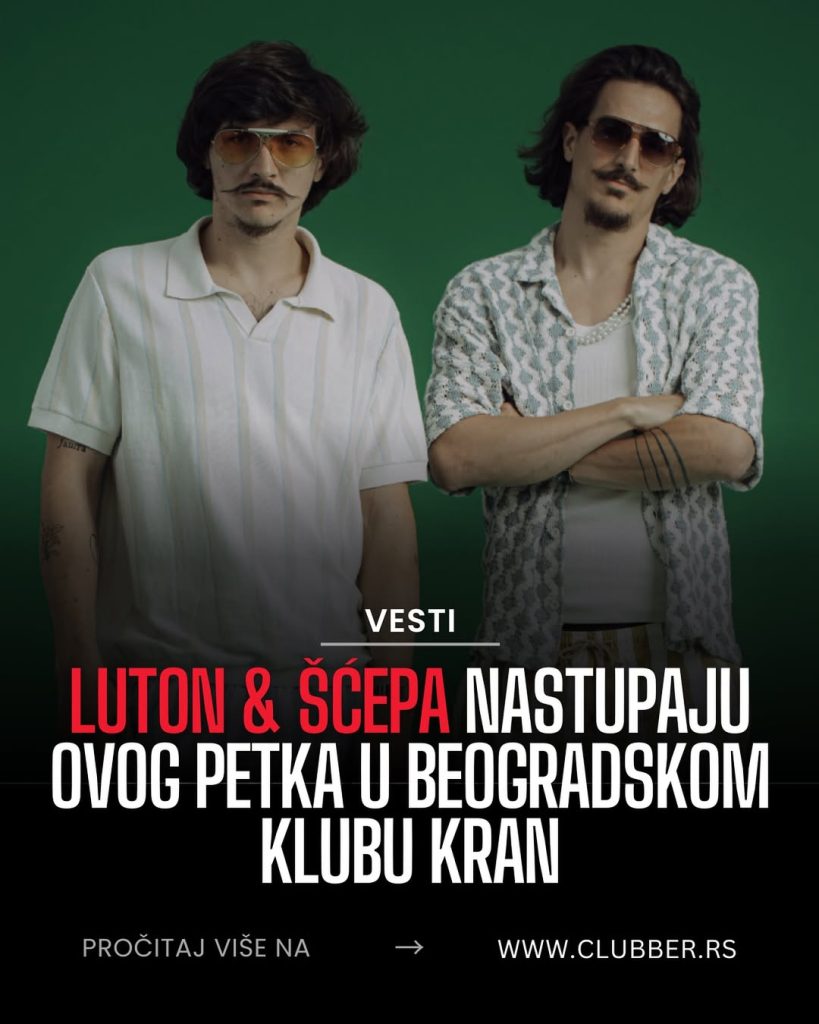 Gde smo ovog petka? 8 Pocetak novembra u beogradskom klubu @kranbeograd obelezice nastup @lutondj @scepine vragolije