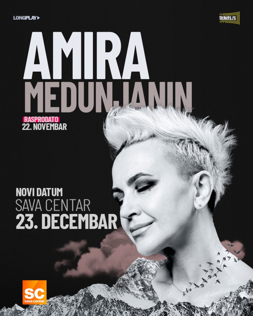 Amira Medunjanin zakazala 23. decembra drugi koncert u Sava centru 7 amira