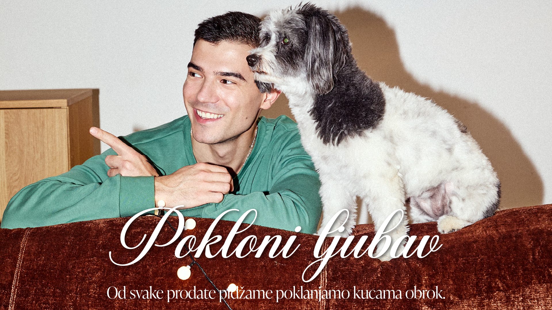 Ove zime pokloni ljubav! 1 ljubav