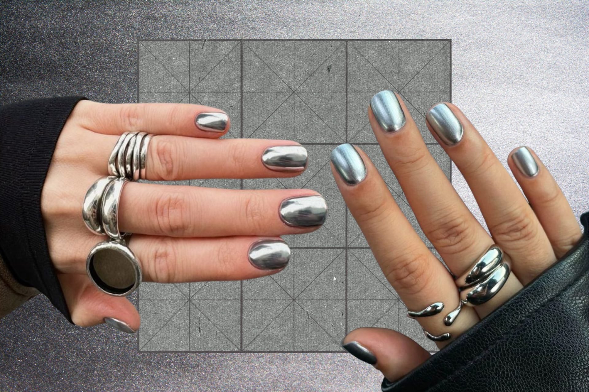 Srebrni i metalik manikir: Zimski klasik koji osvaja svaki look 1 1387