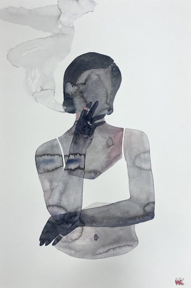 2. irena kuzmanovic 22.22h akvarel na papiru 56x38cm 2025