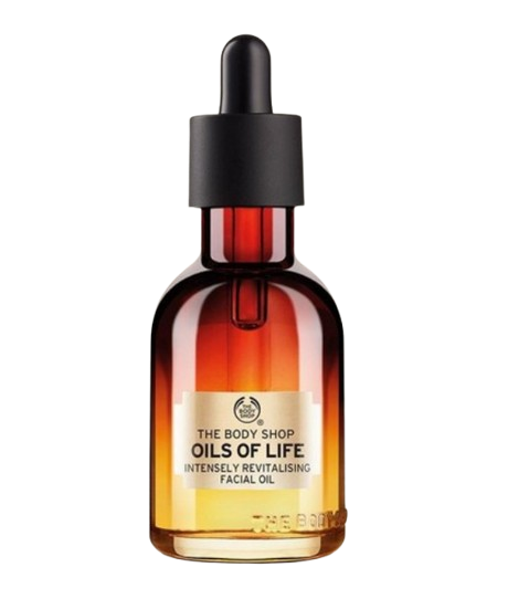 How to: Priprema kože za novogodišnju noć 10 Screenshot 2025 12 17 at 13 17 19 Oils of Life Intensely Revitalising Facial Oil 30 ML The Body Shop removebg preview