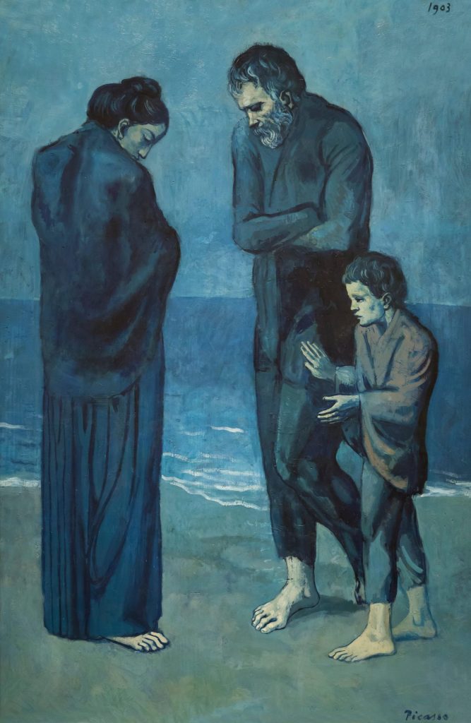 The Tragedy Pablo Picasso 1903 National Gallery of Art Washington DC USA North America