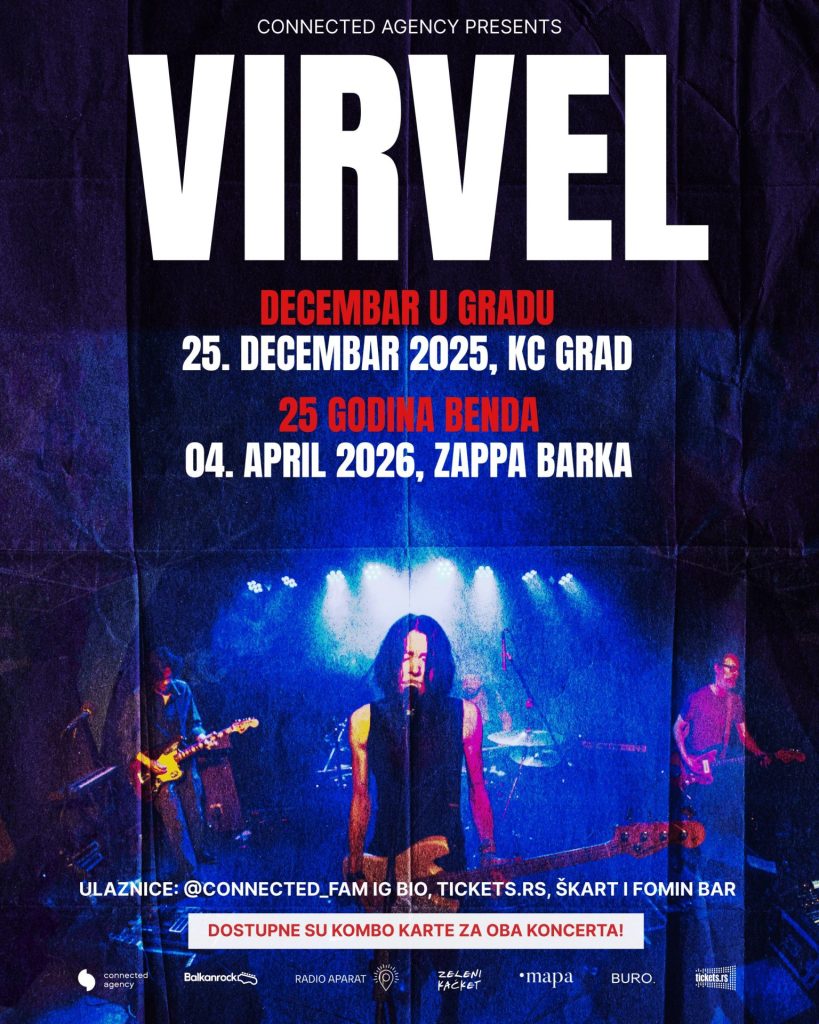 Virvel najavljuje dva specijalna beogradska koncerta 7 virvel