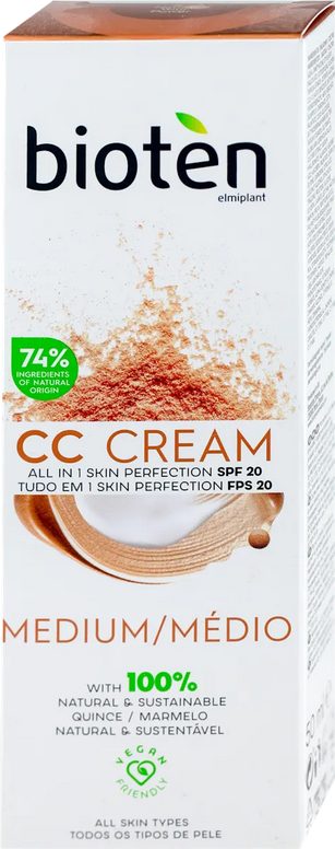 Screenshot 2026 01 16 at 11 16 59 bioten CC krema za lice Medium SPF 20 50 ml dm.rs