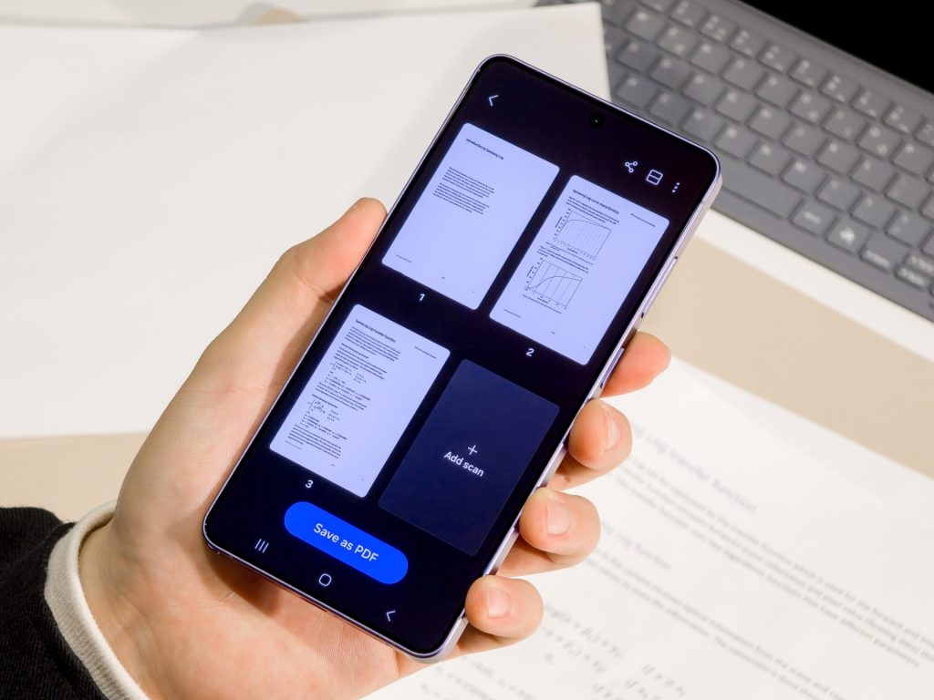 Samsung predstavlja Galaxy S26 seriju - Najintuitivniji Galaxy AI telefon do sada 9 45 Demo Docu Scan v1