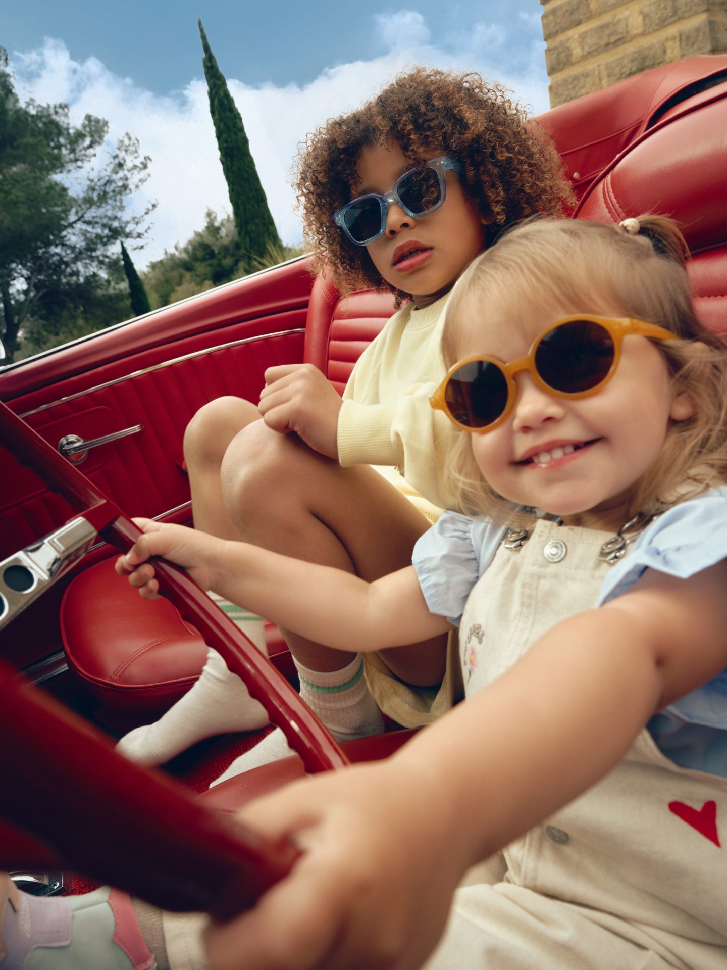 IZIPIZI SS26 SUN DUO junior road turquoisestone d kids goldencanyon 01