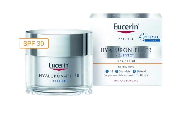 Screenshot 2026 03 09 at 10 38 20 Eucerin Hyaluron Filler Dnevna krema SPF 30 50 ml popust 30 BENU.RS removebg preview