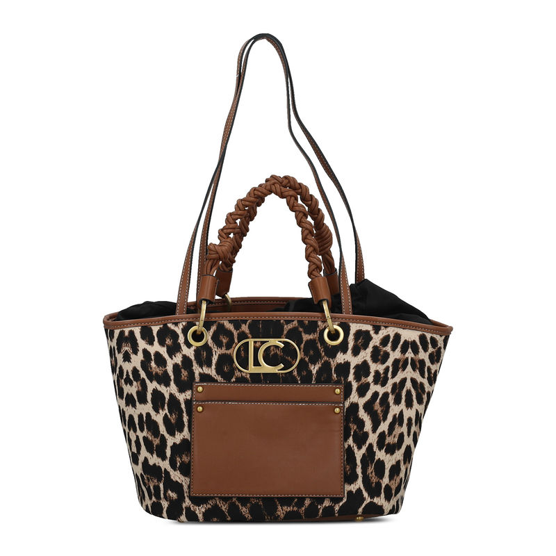 Torba koju vole Hari Stajls i Hejli Biber brzo transformiše autfit 13 zenska torba lola faux leather and leopard tote bag LS2604033 255
