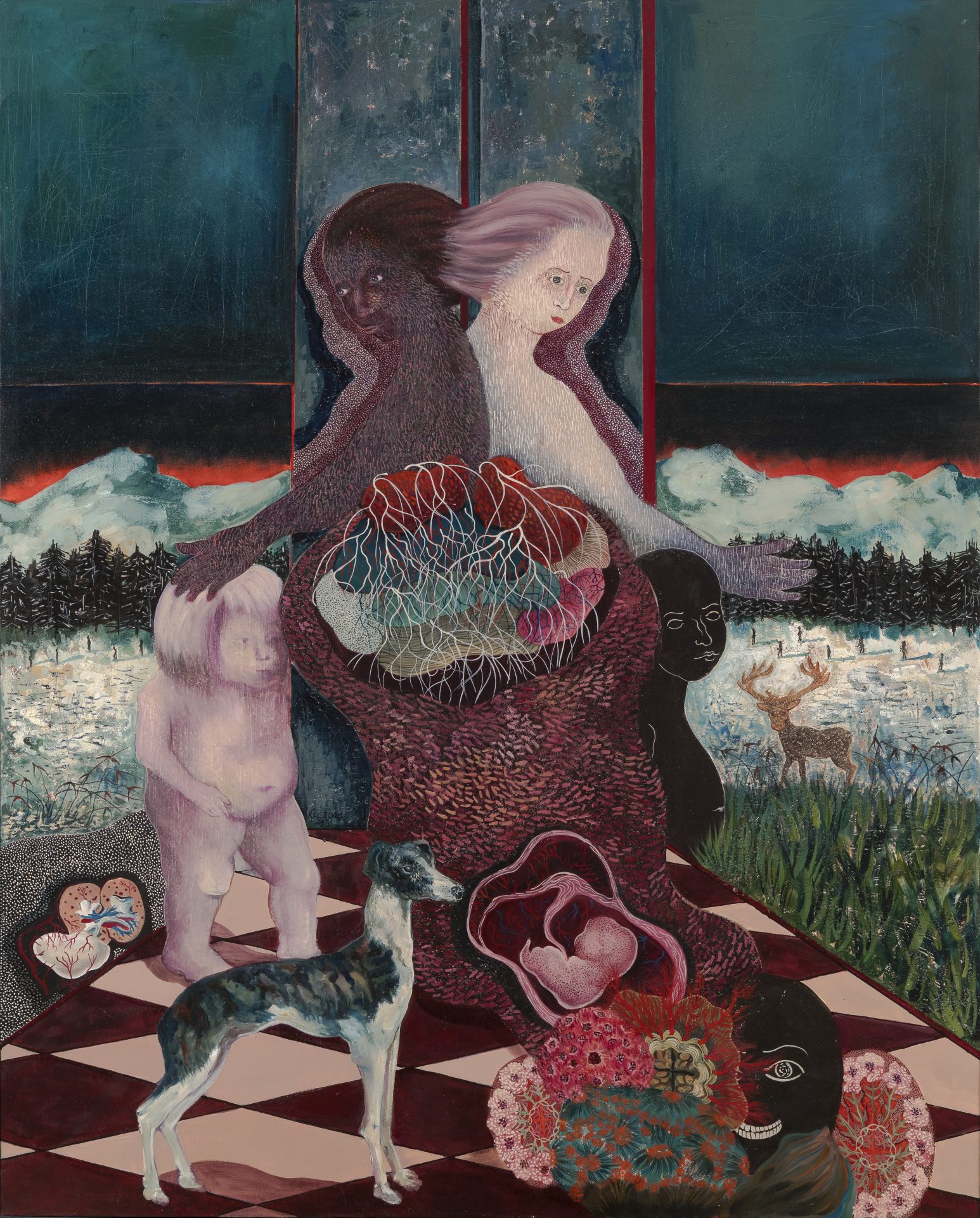 3. Kraj sveta i jos jedan dan ulje na platnu 162x130 cm 2025