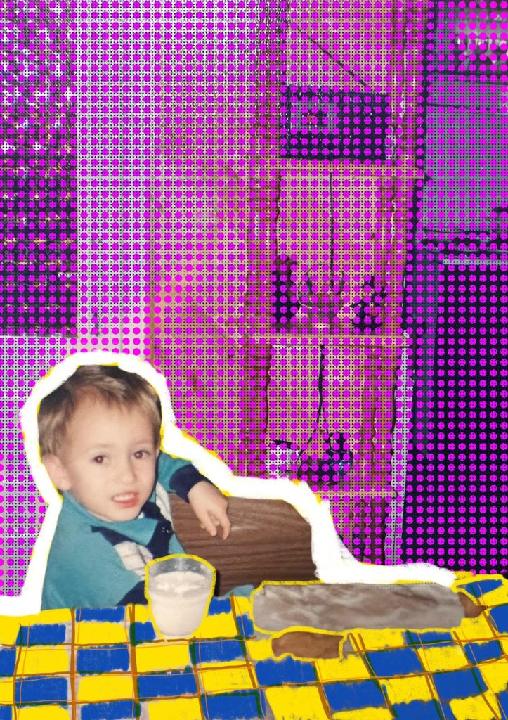 SAMOCA Stevan Bozanovic digital print detalj