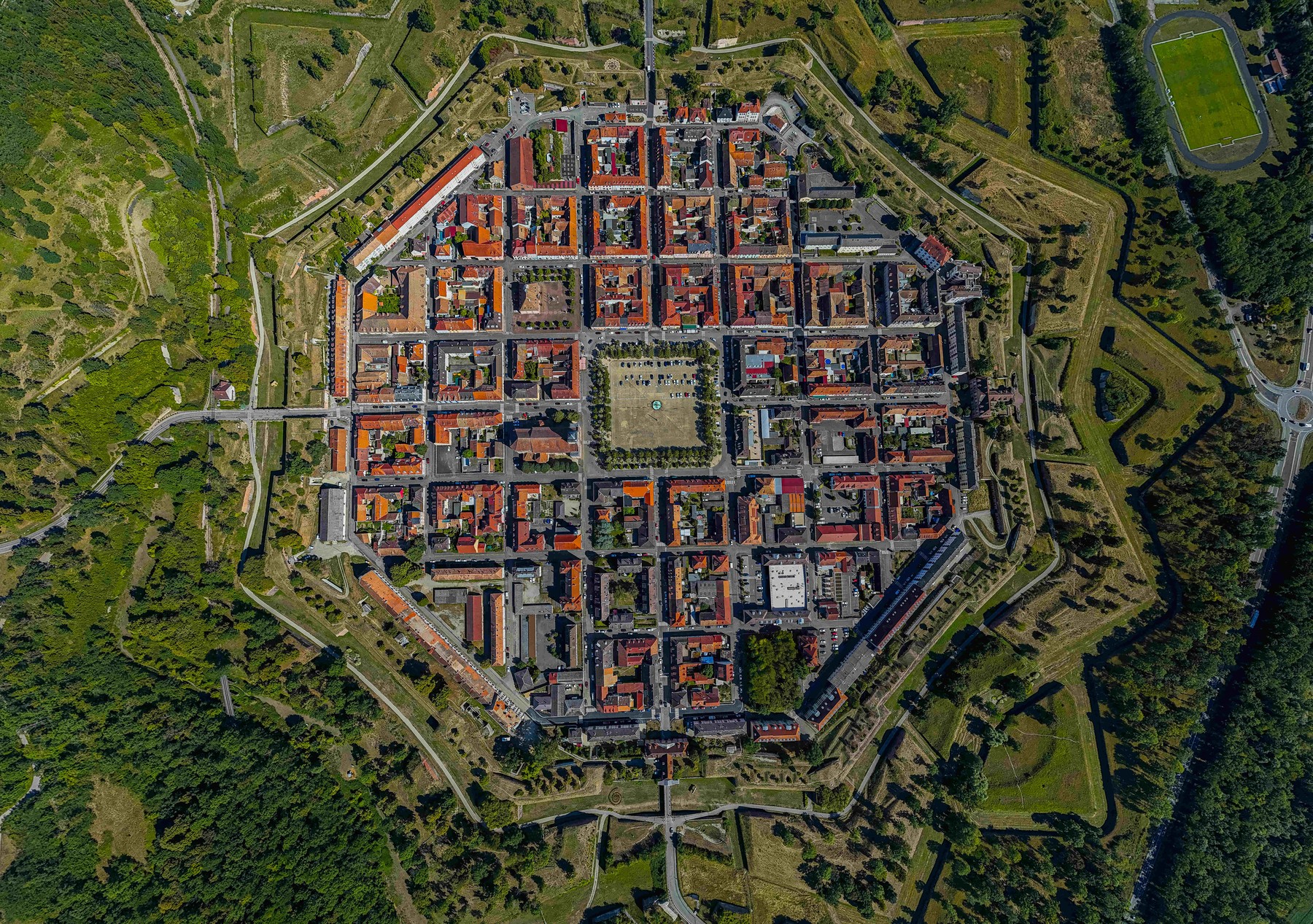 Grad u obliku mandale je skriveni dragulj Evrope 1 grad