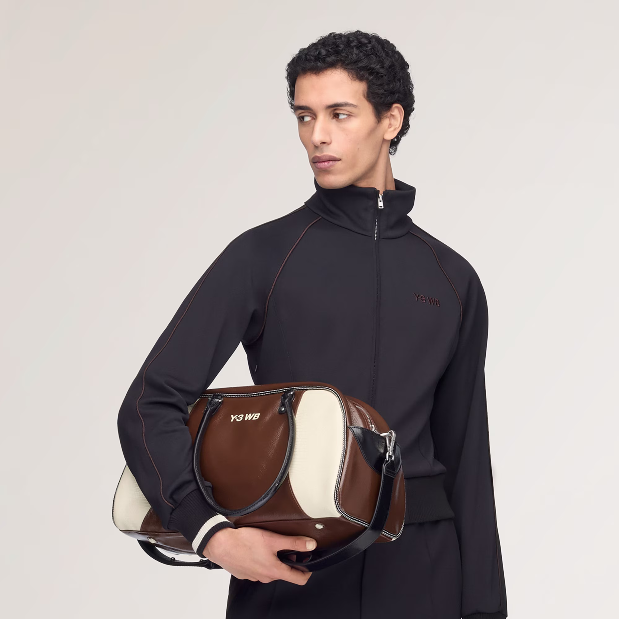 WALES BONNER BAG Brown KR6746 28 model hover