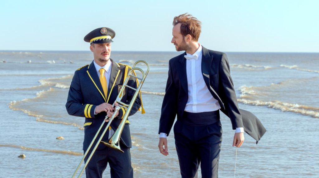 Mars za fanfare Pjer Loten i Benzamen Lavern FOTO Thibault Grabherr