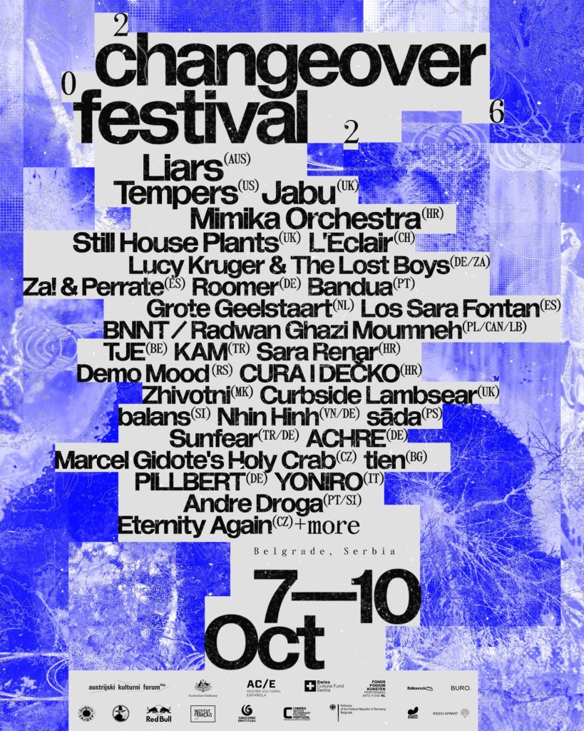 Pet godina Changeover festivala: Najavljen prvi talas izvođača 7 CH LINEUP FINAL