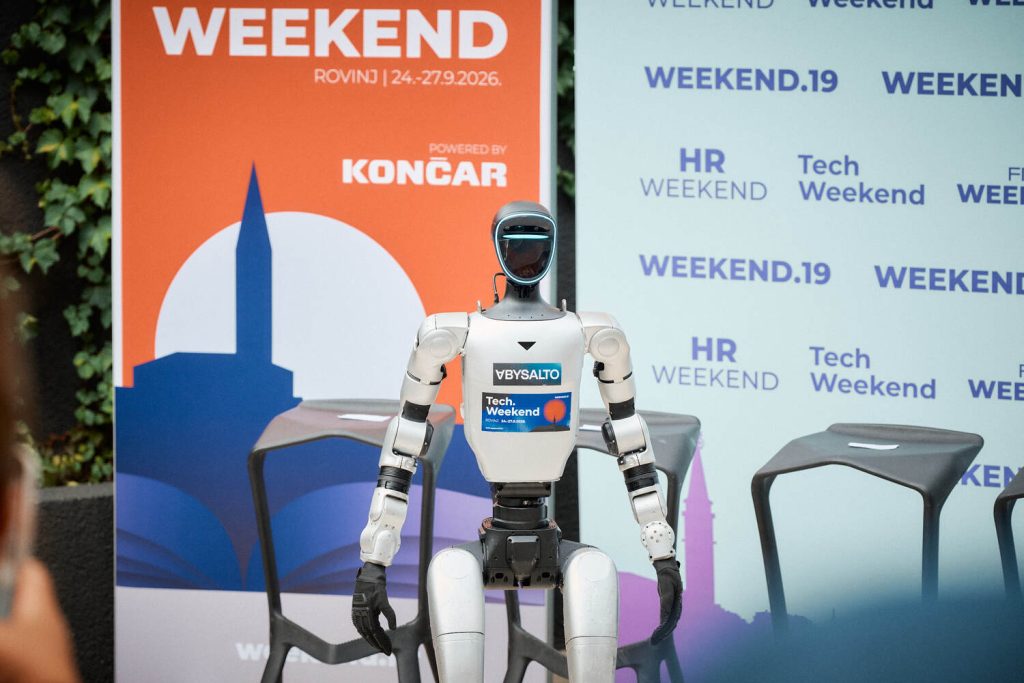Predstavljen program najvećeg Weekenda do sada:
Mate Rimac, Jack Kreindler, Ulrik Haagerup i Emil Tedeschi stižu u Rovinj 9 Humanoidni robot tvrtke Abysalto