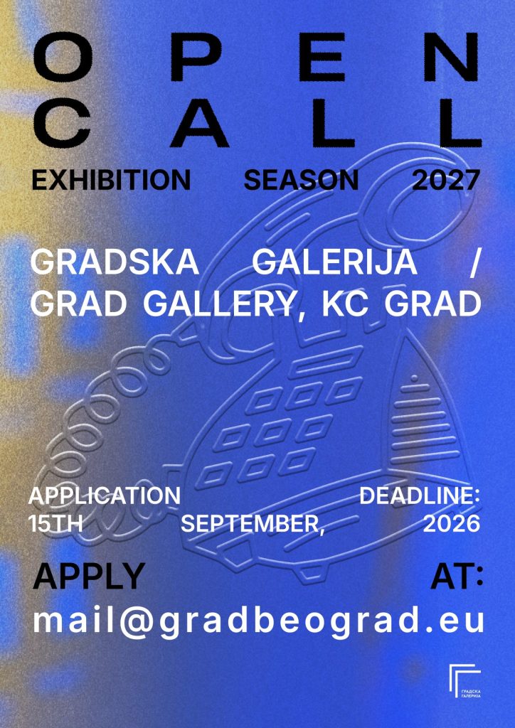 OPEN CALL 27 Gradska Galerija