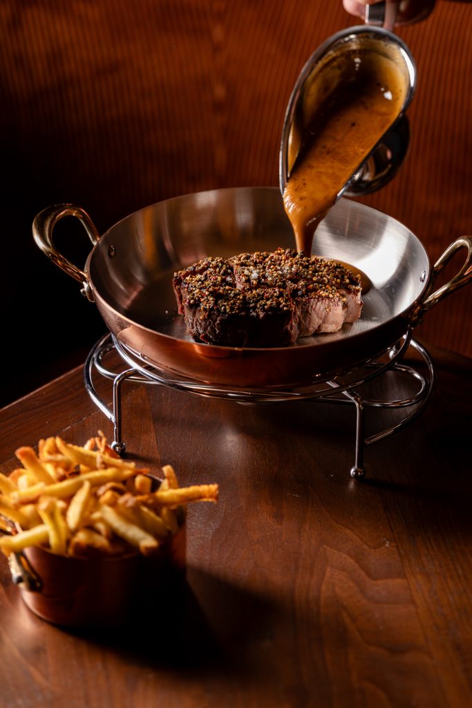 FILET WITH TRADITIONAL PEPPER SAUCE @CEDOU
