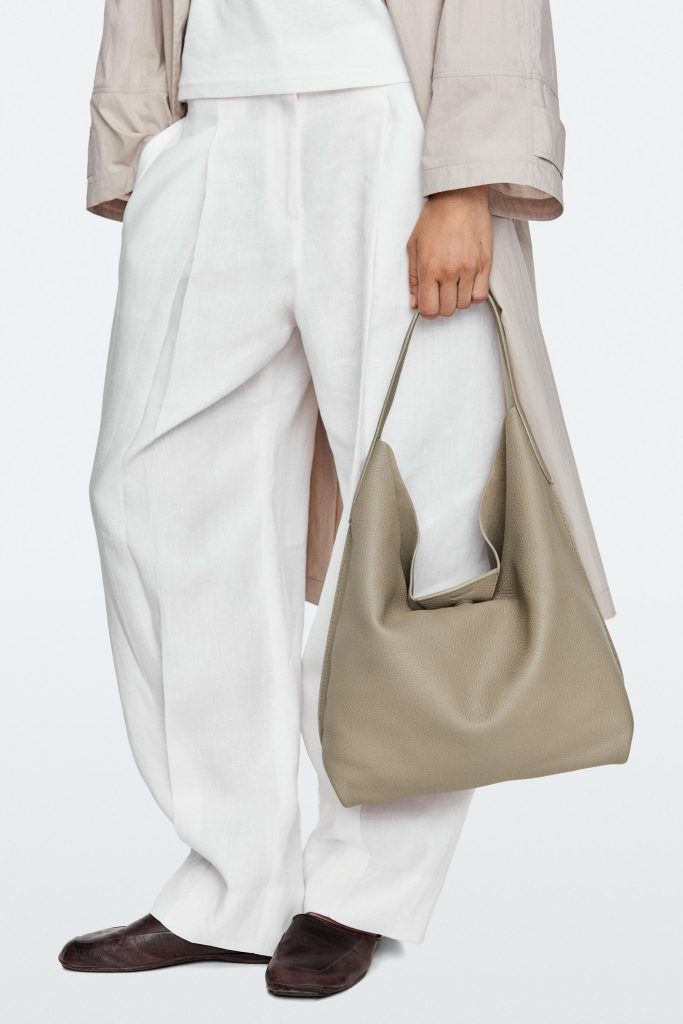 Kožne torbe za jesen Massimo Dutti bež