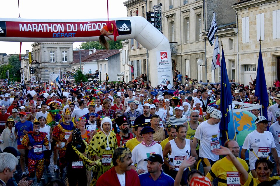 Marathon a Pauillac photo F. FATIN