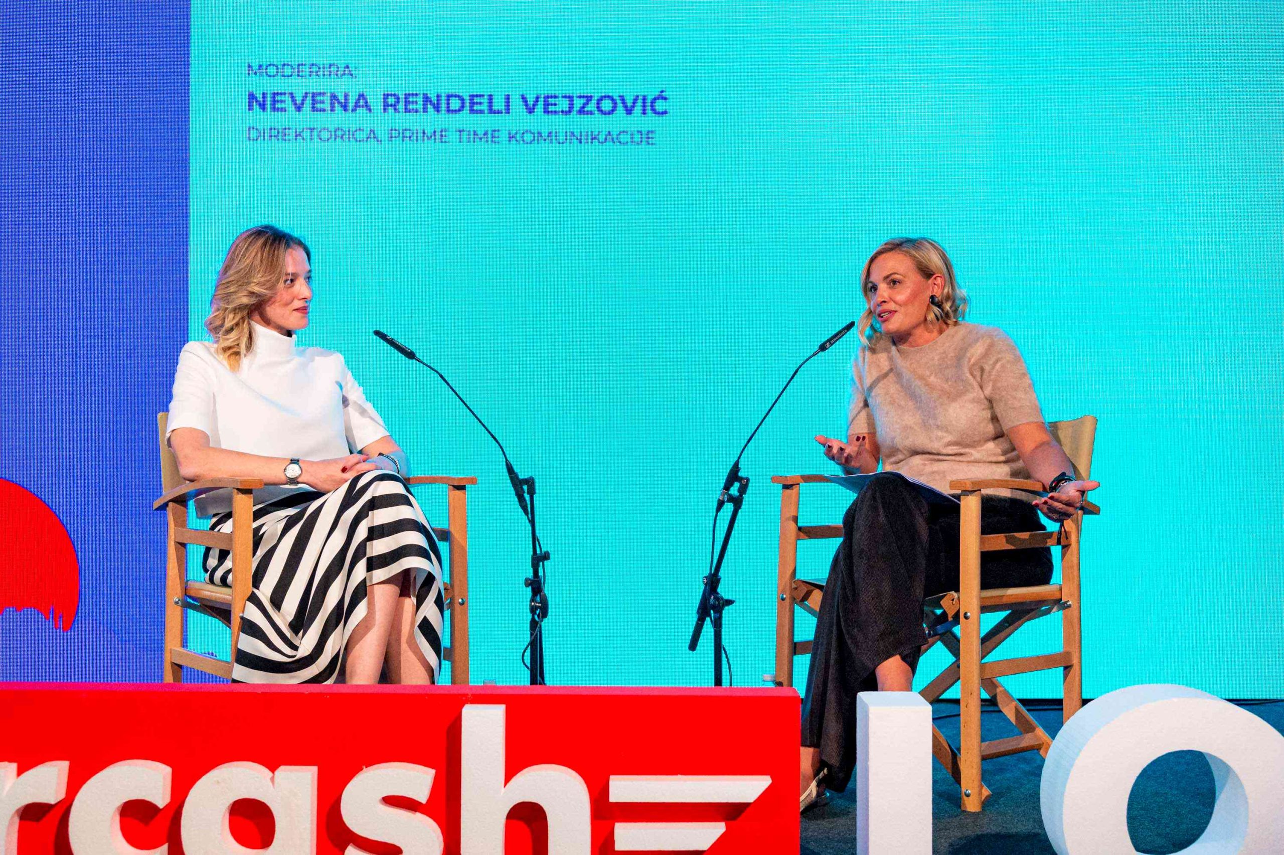 Milena Radulovic i Nevena Rendeli Vejzovic FOTO Dejan Hren scaled