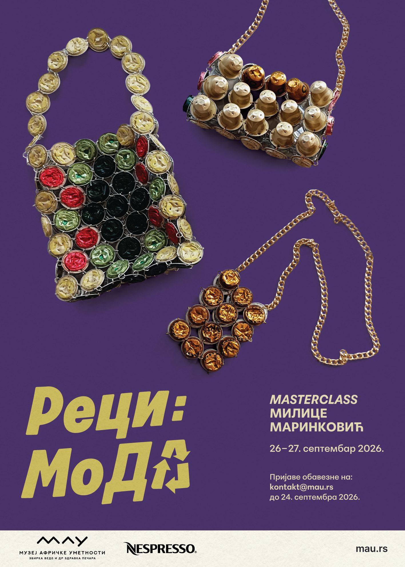 „Reci: MoDa“ - kreativna modna radionica u Muzeju afričke umetnosti 7 muzej