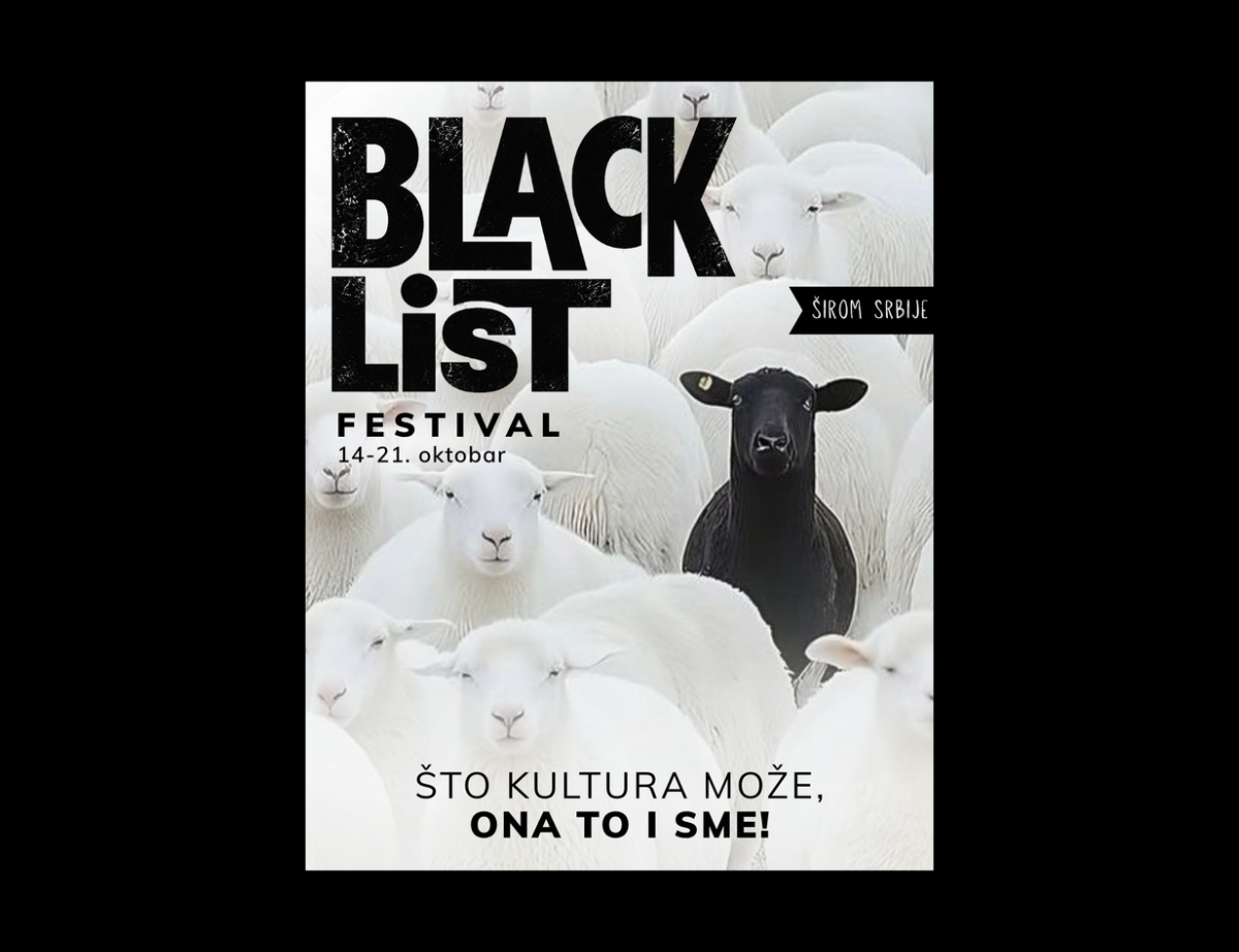 Počinje Blacklist festival: Umetnici sa „crnih lista” u 25 gradova Srbije 1 festival