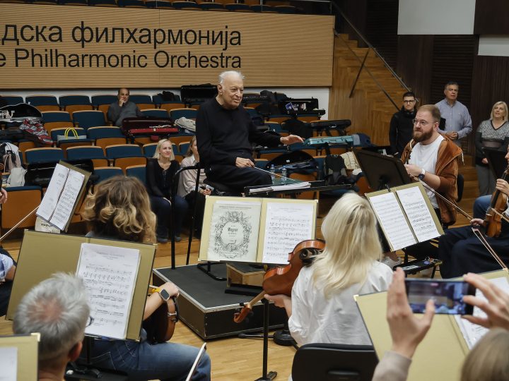 Zubin Mehta na prvoj probi u BGF, 2026, foto M. Đoković